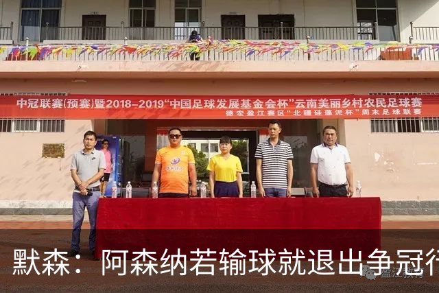 默森：阿森纳若输球就退出争冠行列 本场极其重要